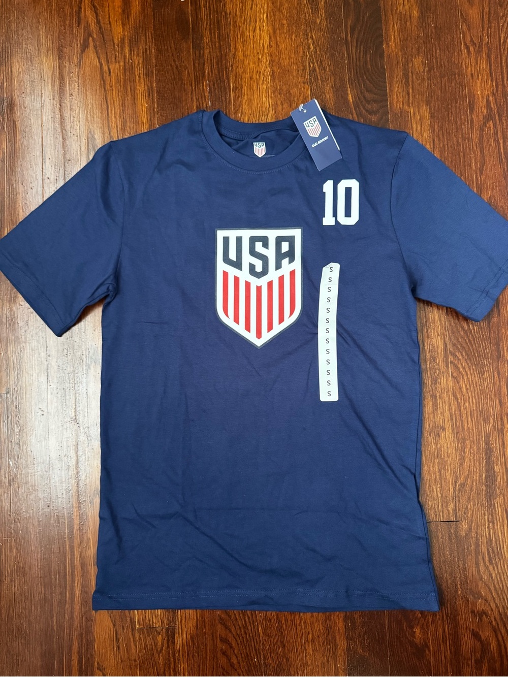 Team USA Crest Short Sleeve Tee adult Small